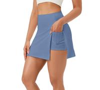 Falda Corta de Yoga para Mujer con Aberturas Laterales y Bolsillos, Estilo Tenis y Deportivo para Entrenar con Estilo.