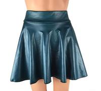 Falda corta plisada para mujer, configuración de cintura alta y elemento de elastano, diseñada para la identidad visual de la colegiala y utilidad de cosplay (L)