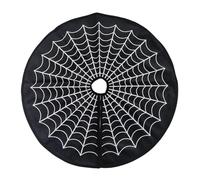 Falda de Árbol | Base de Árbol de 60 Cm Telaraña - Base Temática De Pesadilla para Otoño Halloween Interior Exterior Jardín Casa Encantada Navidad