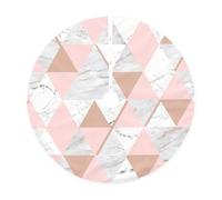 Falda de árbol de Navidad con estampado de mármol rojo y dorado, apto para Navidad, fiestas, vacaciones y decoraciones de Año Nuevo