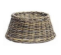 Falda de árbol de Navidad en mimbre