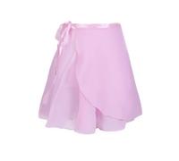 Falda de baile de gasa Falda de baile tutú de Ballet de gasa for adultos, falda envolvente for gimnasia for mujeres y niñas, faldas de Ballet de entrenamiento, danza de Ballet(Pink1,XL(Height 160-175c