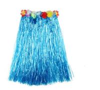 Falda de baile de seda de carnaval rendimiento elegante ancho volantes campana mujer etapa, azul, 60