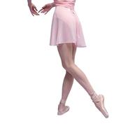Falda De Ballet Falda de Ballet for Mujer, Vestido de Ballet Envolvente de Gasa for niñas Adultas, Falda de Tul, Ropa de Baile de Bailarina, Vestido de Entrenamiento(Pink,M)
