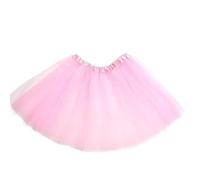 Falda De Ballet Falda tutú de Tul de poliéster Tutús de Bailarina de Ballet for Faldas Adultas Volantes(Pink)