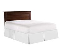 Falda De Cama Caída 99x190+38cm Estilo Simple Cama Plisada Polvo Volantes Suave Ropa De Cama Base Cenefa para Decoración De Cama Cama Polvo Volantes Base De Cama Cenefa Hoja De Cama Estilo 1