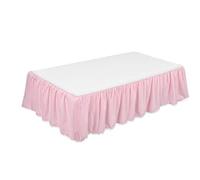 Falda de Cama for Cuna Falda Mini Cuna Volantes Plisados