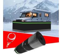 Falda de Caravana Zócalo Faldón para Caravana de 80 cm de Alto con Cerradura, Faldón para Caravana de 7,9-8,5 9,1-11,6 m Para Invierno, Faldón para Caravana a Prueba de Nieve(L 67ft/20.4m)