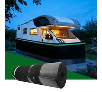 Falda de Caravana Zócalo Zócalo para RV de 39, 36, 30, 25, 18, 12, 9, 4 m, Panel de Faldón para Casa Móvil Resistente, Almacenamiento Conveniente, Cubierta de Rueda de Remolque(L 20.4m/67ft)