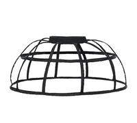 Falda de enagua para mujer, debajo del vestido, diseño victoriano, jaulas, alforjas para fiesta de Halloween, Negro, Altoa única