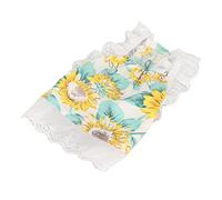 Falda de Girasol de Mascota, Lindo Vestido de Princesa de Princesa Transpirable para Perros y Gatos, Material Acrílico Suave, Protección Solar, Adecuado para Primavera y Verano (M)