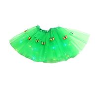 Falda de lentejuelas luminosas y brillantes, falda tutú de tul para mujer, falda tutú con luz LED, lentejuelas y estrellas, faldas de cintura elástica, disfraz de fiesta de Halloween, GN1., Altoa