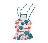 Falda de Mascotas Acrílicas, Vestido de Suspensión de Bloqueador Solar de Patrón de Sandía para Primavera y Verano, Cabestro, Fácil de Colocar y Despegar, para Ropa Diaria, (XL)