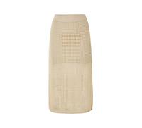 Falda de punto para mujer - Beige#Tallas:S (38/40). Talla