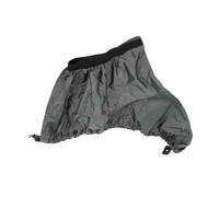 Falda de spray para kayak impermeable ajustable Cubierta de cabina de nailon para accesorios de kayak Ajuste seguro Correas elásticas Material resistente resistente al desgarro 90 (Gris)