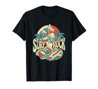 Falda de Surf Retro Vintage de los años 60 Camiseta