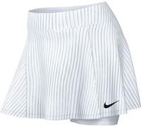 NIKE Falda deportiva gris claro / negro / blanco, Talla 40