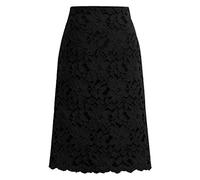 Falda de tul Irregular Carnaval Mujeres Encaje Falda Ahueca Ahueca Fitness Falda, Negro , XL