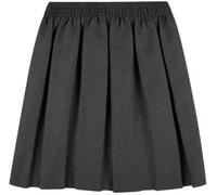 Falda de uniforme escolar para niñas de Gadgets Mafia, plisada, con cintura elástica, para la vuelta al cole, tallas de 2 a 16 años, gris, 2-3 años