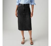 Falda HR A Line Decon Skirt Mujer Talla 30 US (40). Color Negro