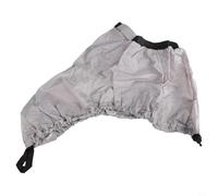 Falda impermeable 420D para cubierta de cabina de barco canoa con correas elásticas que proporcionan un agarre elástico y seguro (gris M)