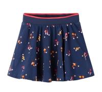 Falda Infantil con Estampado de Setas Ropa Cinturilla Elástica Azul Marino 104
