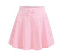 Falda Informal de Verano para niñas con, Falda de Tenis Deportiva de Color Liso para preadolescentes y Adolescentes, cómoda y elástica, Ropa de Juego.#136