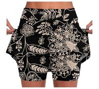 Falda Larga Mujer Verano, Faldas Mujer Verano Midi, Corta Deportiva Yoga con Bolsillos Tenis Y Estampados Casuales Faldas Skirt Falda Vaquera Minifalda Falda Lunares