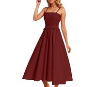 Falda larga para mujer estilo francés First Gentle Super Fairy Cintura adelgazante - Falda larga elegante para el día a día para mujer, RD1., M