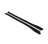 Falda Lateral Automotriz Faldones Laterales Deportivos para A1 2011-2019, Kit De Protección contra Arañazos(Matte Black)