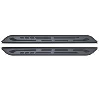 Falda Lateral Automotriz para CRV para CR-V 2023-2025 Estribos Barras Nerf Placas Paso Pedales Aluminio Escalones Laterales Fijos De 5,1 "de Ancho(D)