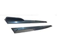 Falda Lateral Automóvil Faldón Lateral Para Coche, Labio Basculante, Divisor, Ala, Parachoques, 2 Uds., Para Peugeot 208 2019+ Faldón Lateral Divisor