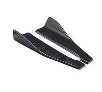Falda Lateral Coche Accesorios Universales para Coche Faldón Lateral para Coche Alerón para Parachoques, Alerones para Coche De 48CM Longitud para Accesorios para Coche Faldón Lateral(Carbon Look)