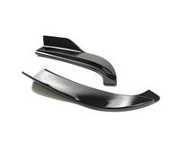 Falda Lateral De Coche Extensiones Faldón Lateral para Jeep para Grand para Cherokee para SRT/SRT8/para Trackhawk Placa Divisora Parachoques Alerón Kit Carrocería(Glossy Black Corner)