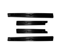 Falda Lateral De Coche Faldón Parachoques Lateral ABS Extensión Labio Separador Placa Basculante Negro Brillante para VW para Caddy Mk5 2020 2021 2022 2023