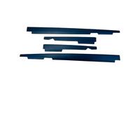 Falda Lateral De Coche para Serie 3 E90 E91 para M-Sport 2005-2012 4Piezas Divisores Extensión Difusor Ajuste Faldón Lateral Kit Carrocería Modificación Alerón(Matter Black)