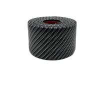 Falda Lateral De Coche Protector Puerta Coche Faldones Laterales Protectores Bordes Tira Decorativa Pegatinas Protectoras Antiarañazos 2m/4m/5m Aspecto Carbono Negro(2Mx10CM-A)