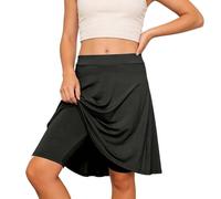 Falda Pantalón Escolar para Niña - Falda Plisada en Corte en A con Pantalón Interior - Ropa Casual de Color Liso para Vuelta al Cole, Primavera y Verano n1