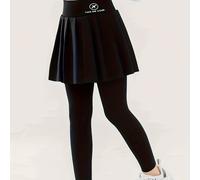 Falda-pantalón para niña: Leggings de tiburón con falda incorporada para /otoño, para deportes y ropa de abrigo