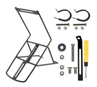 Falda para Bicicleta - Antideslizante - Multiuso - Estante Frontal - Soporte para Bicicleta Ajustable - Soporte para Bicicleta - Portaequipajes, Bolsas de para Bicicleta, Cesta Plegable para