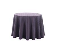 Falda para mesa camilla riby redonda 110cm lila donegal collections