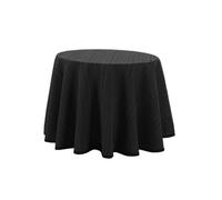 Falda para mesa camilla riby redonda 60cm negro donegal collections