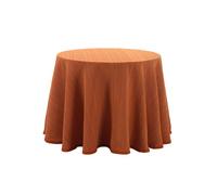 Falda para mesa camilla riby redonda 80cm naranja donegal collections