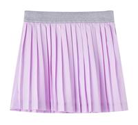 Falda Plisada Infantil Ropa de Niños con Cinturilla Elástica Color Lila 116