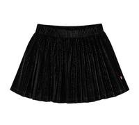 Falda Plisada Infantil Ropa para Niñas con Cinturilla Elástica Lúrex Negro 92