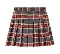 Falda Plisada Informal de Verano para niñas, Ideal para Uso Diario Escolar y cómodo para niñas pequeñas. Abierta Lateral