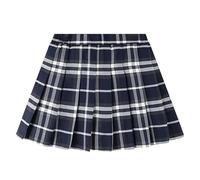 Falda Plisada Informal de Verano para niñas, Ideal para Uso Diario Escolar y cómodo para niñas pequeñas. Abierta Lateral