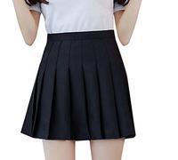 Falda Plisada Mujer De Talle Alto, Falda De Mujer De Verano Trapecio Casual Una Línea De Moda Anti-Exposición Color Sólido Cómodo Slim Suelto Simple Clásicos Todos Los Días Pasarros Skirts