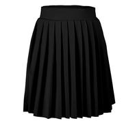 Falda Plisada para Niñas con Shorts Incorporados, Faldas-pantalón para Niñas - Falda-pantalón para Uniforme Escolar con 2 Bolsillos Laterales (FR/ES, Edad, 13 años, 16 años, Regular, negro)