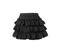 Falda Plisada para niñas pequeñas con Pantalones Cortos, Falda Deportiva de Corte A para niños, Volantes de Cintura Alta, Lindas minifaldas Cortas escalonadas Cómodo